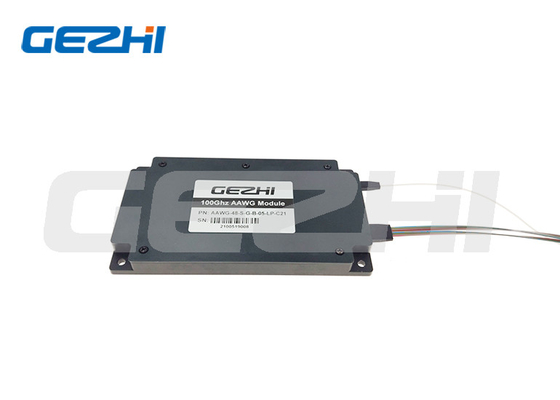Estabilidade alta do conector do módulo LC/SC/FC dos canais AAWG DWDM da caixa negra 40/48 do ABS