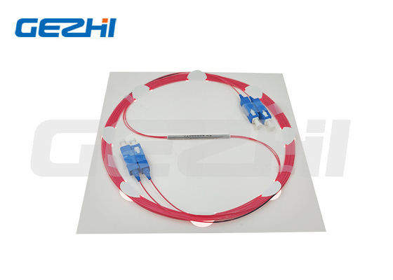 1310nm/1550nm acoplador de manutenção da polarização alta do isolamento 2X2 para a rede ótica