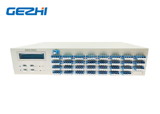 Desktop 2 RU Rackmount do interruptor ótico de 1x124 MEMS para o sistema de teste de rede