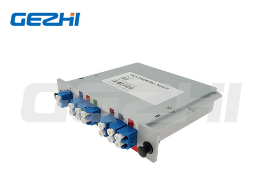 Divisor passivo 1X8 do PLC dos componentes da fibra ótica material do ABS