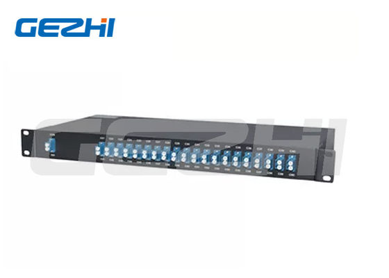 Módulo DWDM AAWG de 40CH MUX DEMUX Fibra Única Comprimento 0.7m para Transmissão WDM
