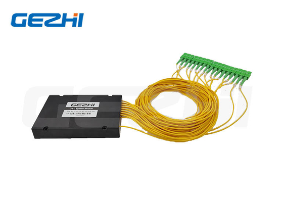 Divisor tipo cassette da fibra do ABS do módulo do divisor 1X16 do PLC de FTTX