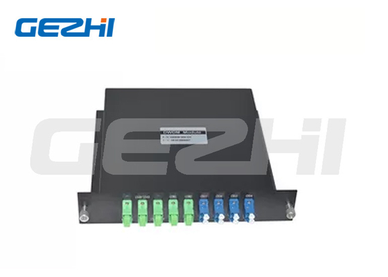 Tipo duplo ótico da fibra LGX do isolamento alto DWDM Mux Demux 2X4CH