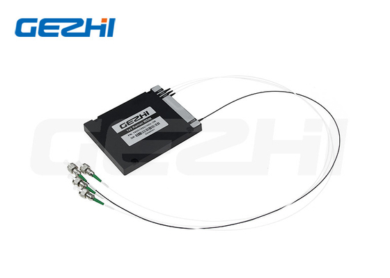 Módulo 1450/1550/1660nm 1x3 Raman WDM com caixa ABS