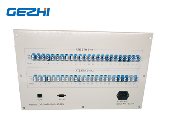 48 * 2x4 Matrix Optical Switch Rackmount para manutenção do sistema