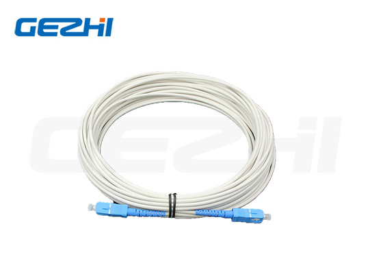 SC APC Fibra Óptica Simplex de Modo Único