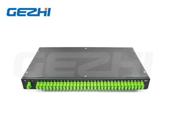 1X8 1X16 Fibra PLC Splitter Rack Mount para rede óptica passiva