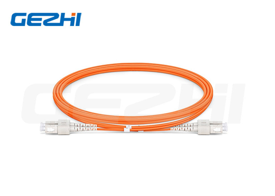 SC UPC para SC UPC Duplex OM1 Multimode Patch Cord para Rede CATV