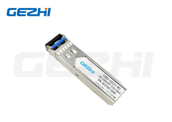 CWDM 1.25 G Transceptor SFP 1310nm 80KM Módulo de Transceptor Óptico