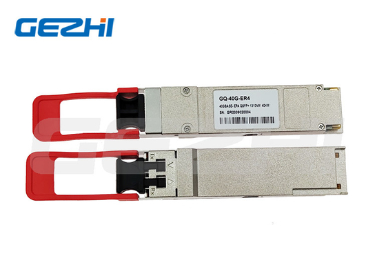 Transceptores ópticos 40G QSFP com uma faixa de temperatura de funcionamento comercial de 0-70°C