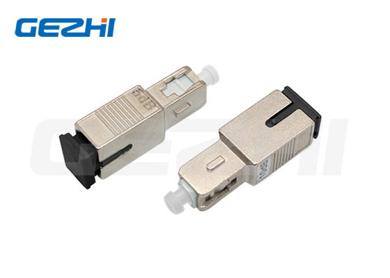 Atenuador de fibra óptica em linha SC/UPC com atenuação de 0 a 25 dB para comprimento de onda de 1310/1550 nm