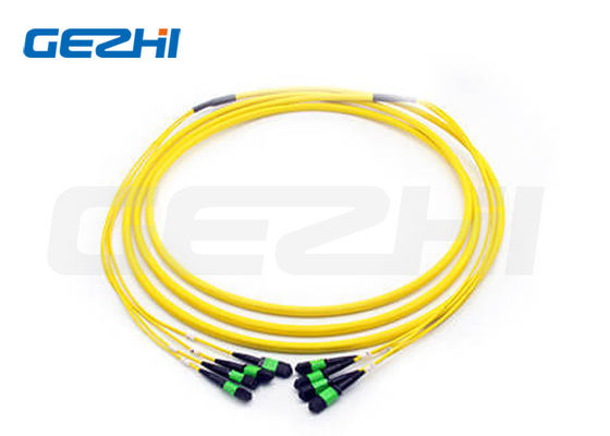 Cabo Trunk MPO 48F 3.0mm LSZH Fibra Óptica Patch Cable para FTTX e Data Centers