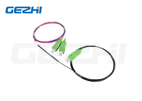 0.9mm Tube Fbt Fibra Óptica Splitter Single-mode Multimode 1x2 1x3