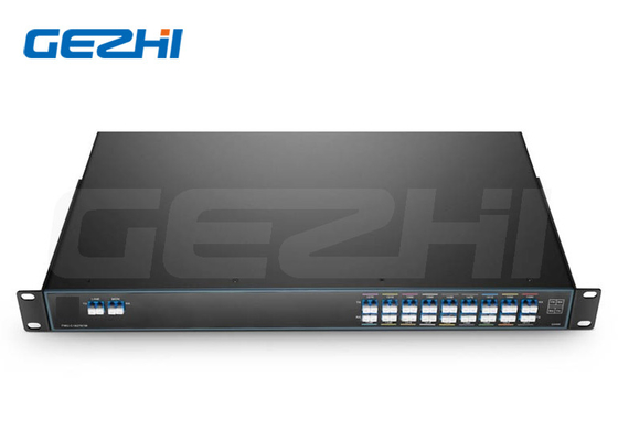 Multiplexers de fibra óptica Cwdm de 18 canais 1270-1610nm com porta de monitor