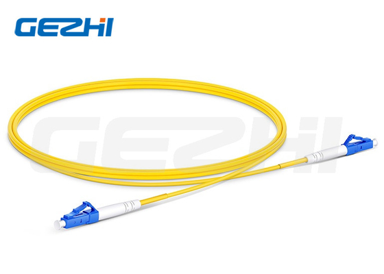 OEM Single Mode Fiber Patch Cable LC/UPC para LC/UPC Simplex OS2 1310/1550nm