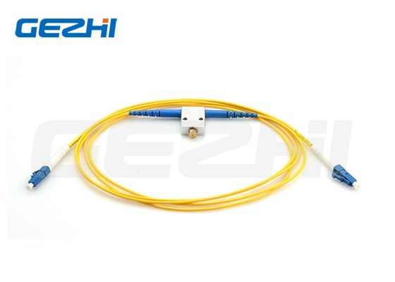 Patch de fibra óptica variável personalizado leva atenuador de Voa em linha Sm / mm 0 ~ 60db