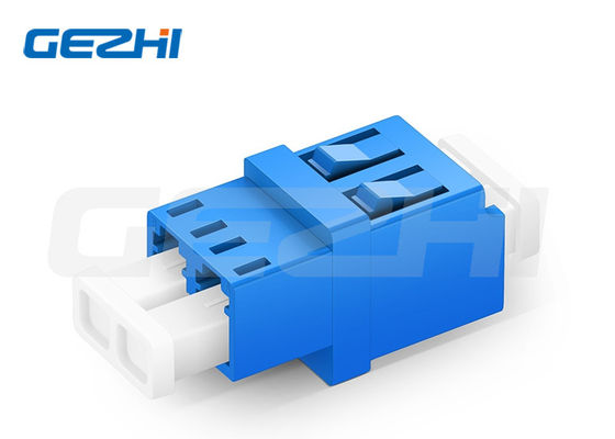 Adaptador de Fibra Óptica Duplex OS2 LC/UPC para LC/UPC com Luva Cerâmica e Encaixe sem Ferramentas para Baixa Perda de Inserção ≤0.2dB