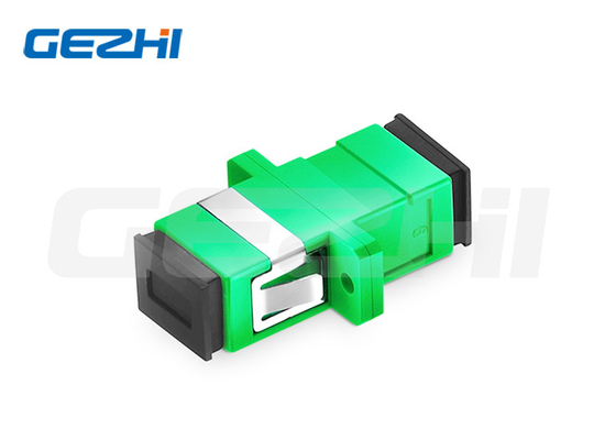 Adaptador de fibra de modo único de SC / APC para SC / APC com flange