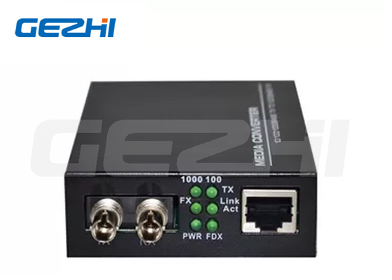 Conversor multimodo de fibra multimodo de 850 nm a 550 m de 1000base-Tx para 1000base-Sx St