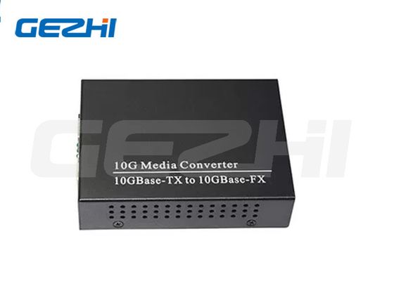 Rj45 Copper To 10gbase-X Sfp+ Fiber Media Converter Fcc Para Ethernet