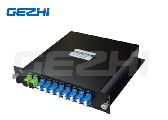 16 canais DWDM Mux Demux CH17-CH61 LGX Modulo Multiplexador de Divisão de comprimento de onda denso