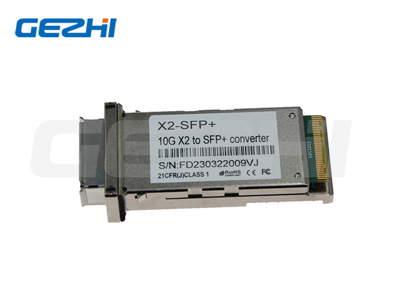 X2-SFP 10G X2 para conversor SFP + X2 módulo óptico 300m-80km Distância 2 Watt
