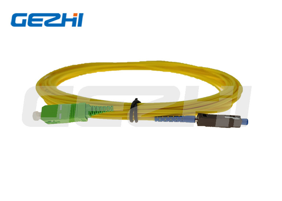 Simplex Modo único/Multi-modo MU para SC Cordão de Parche Simplex Fibra Óptica de Parche