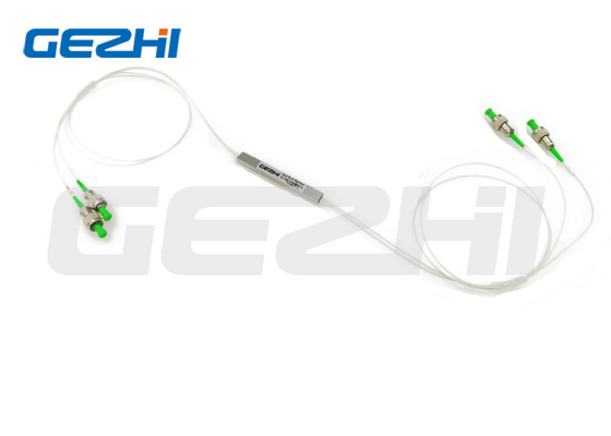 2X2 Mini PLC Fibra Óptica Splitter 2 Way Fibra Óptica PLC Splitter Com FC Conector