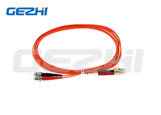 LC a ST Fibra Patch Cord 2m Longo de Fibra Para Sistema de Telecomunicações
