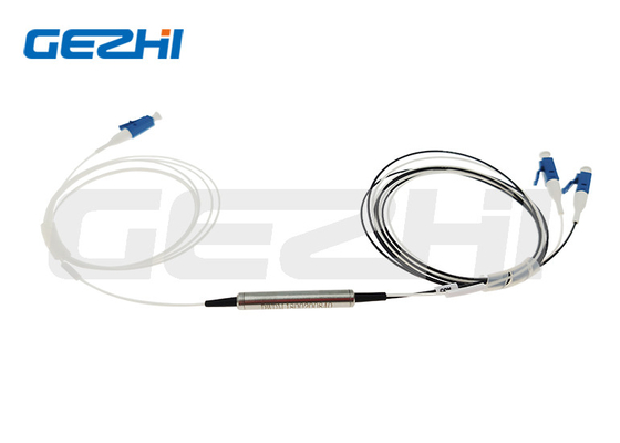 1260 ~ 1620nm 1x2 OADM Multiplexer 3 portas dispositivo CWDM de canal único