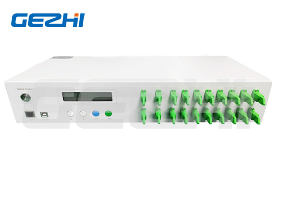 Comprimento de onda multi-canal MXN Mecânico Fibra Óptica Switch 19 
