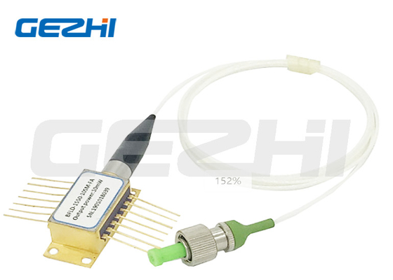 14 módulos de diodo laser analógico PIN Butterfly 1520-1560nm com FC/APC