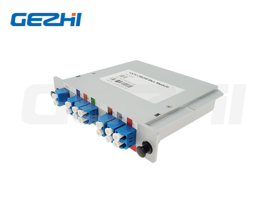 Equipamento de Fibra Ótica 12CH MUX 1260-1620nm Fibra CWDM Modulo de Cassete com Adaptador LC UPC