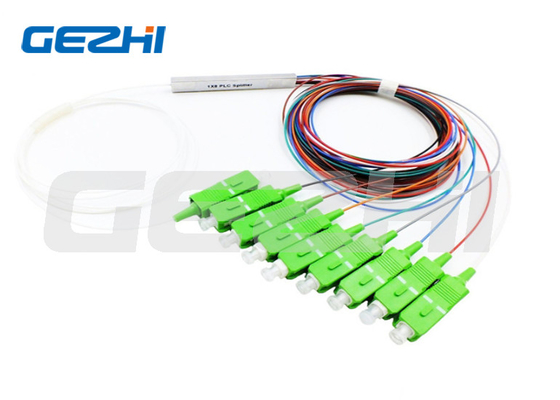 Fibra óptica 1x4/1x8 Mini PLC Splitter G657A Tipo de fibra 3,8-24,5 dB Perda de inserção garantida