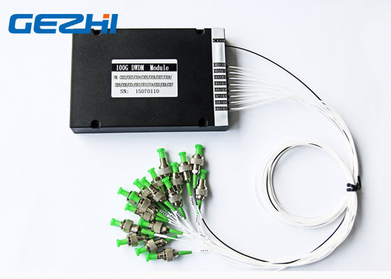 Única fibra 100Ghz C371x16 CH DWDM passivo Mux de FC APC