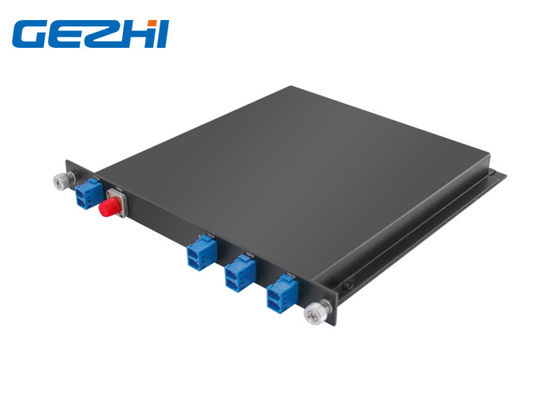 A gaveta de LGX obstrui dentro o Multiplexer da voz passiva de 7CH 1610nm CWDM