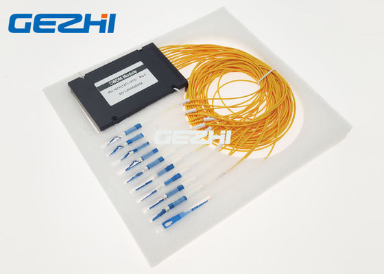 8 canal CWDM Mux Demux SC/APC 1470 - portos da faixa 1610nm + 1310nm