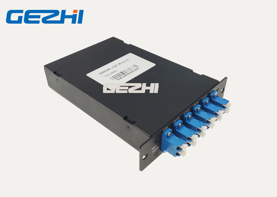Fibra duplex 100Ghz 1x4 Canal passivo DWDM Mux Módulo passivo dwdm mux