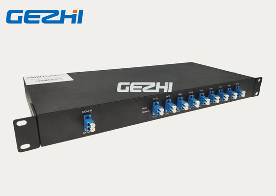 19 montagem em rack 8CH 1310nm CWDM passivo Mux Demux da polegada 1U