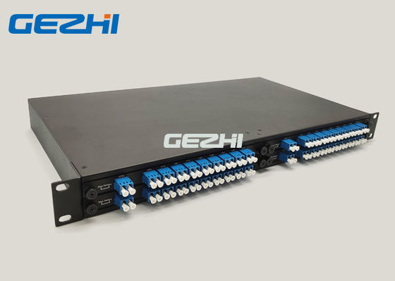 Multiplexer frente e verso da voz passiva do porto CWDM da elevação dos entalhes 1x8 da fibra 4