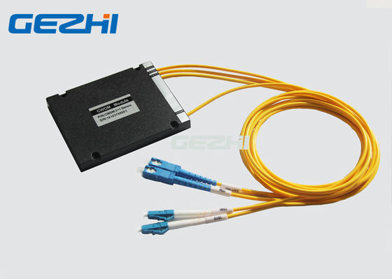 O único canal da fibra 1590nm CWDM 2 ótico adiciona o Multiplexer da gota