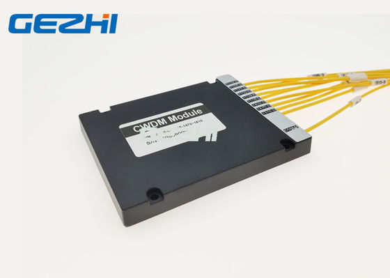 Módulo grosseiro do WDM Mux Demux do conector 1610nm 8 CH do SC APC