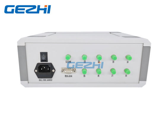 Equipamento rápido do interruptor ótico do Desktop RS232 1x8 do interruptor