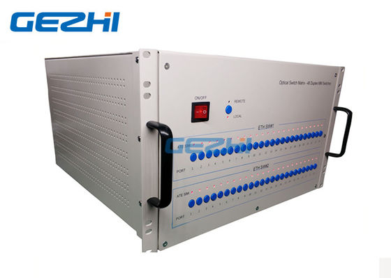 Equipamento do interruptor ótico do duplex 1x2 do controlo a distância 48pcs da matriz