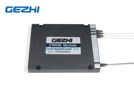módulo passivo de 1290nm CWDM Mux Demux com porto da elevação