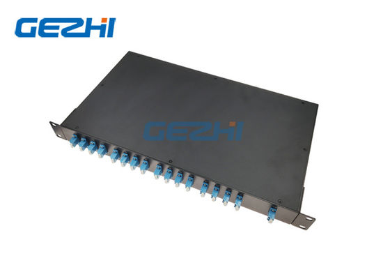 Multiplexador DWDM OADM de dupla fibra passiva de 8 canais com montador de rack 1U para data center