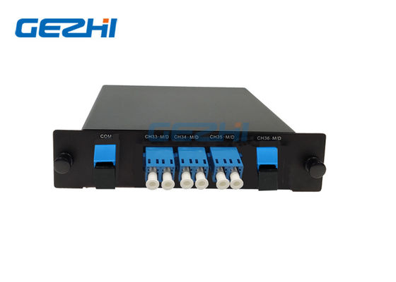 CH43 interurbano 1542.94nm 5G 6CH DWDM Mux Demux