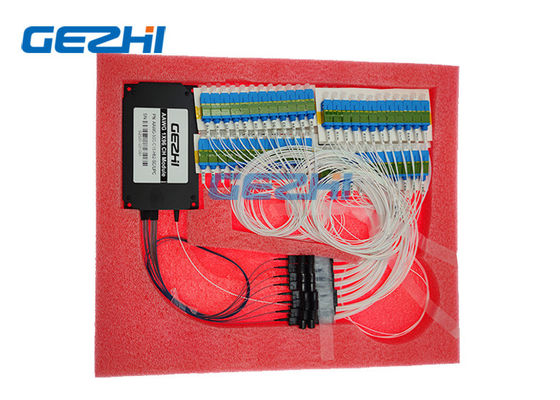 Módulos atérmicos Calibre de diâmetro de fios DWDM do conector 1x96 de SC/UPC para o centro de dados
