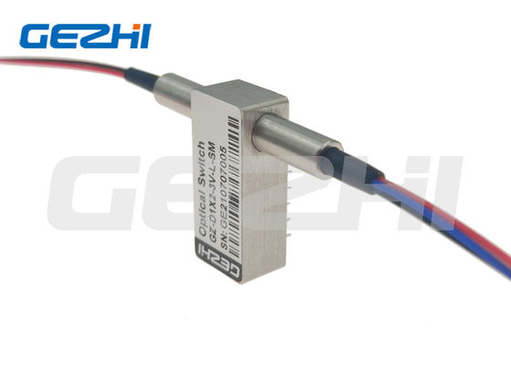 D1x2 interruptor duplo ótico mecânico do relé dos interruptores 1650nm LC UPC