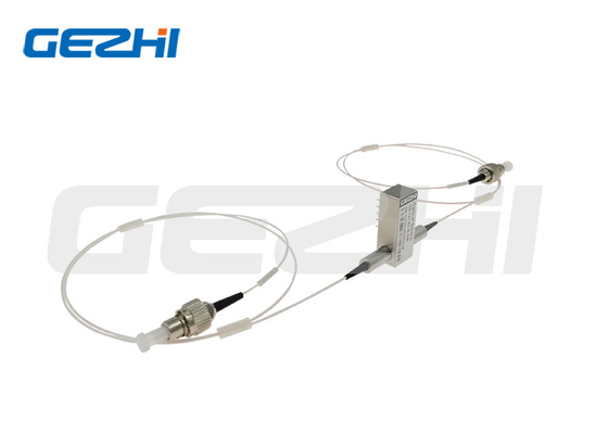 1650nm 3 Port Fibra óptica Switches Industrial Lc / Upc Conector Fibra óptica switch